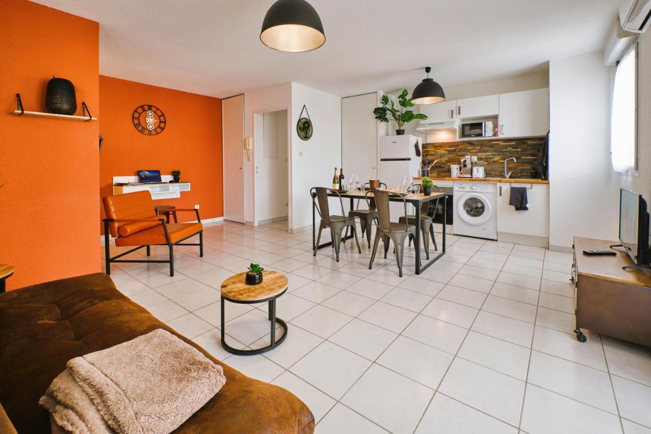Tout Confort ! Calme, Climatisation, Piscine, Parking Gratuit, Grande Terrasse, Netflix, Wifi Carcassonne Ngoại thất bức ảnh